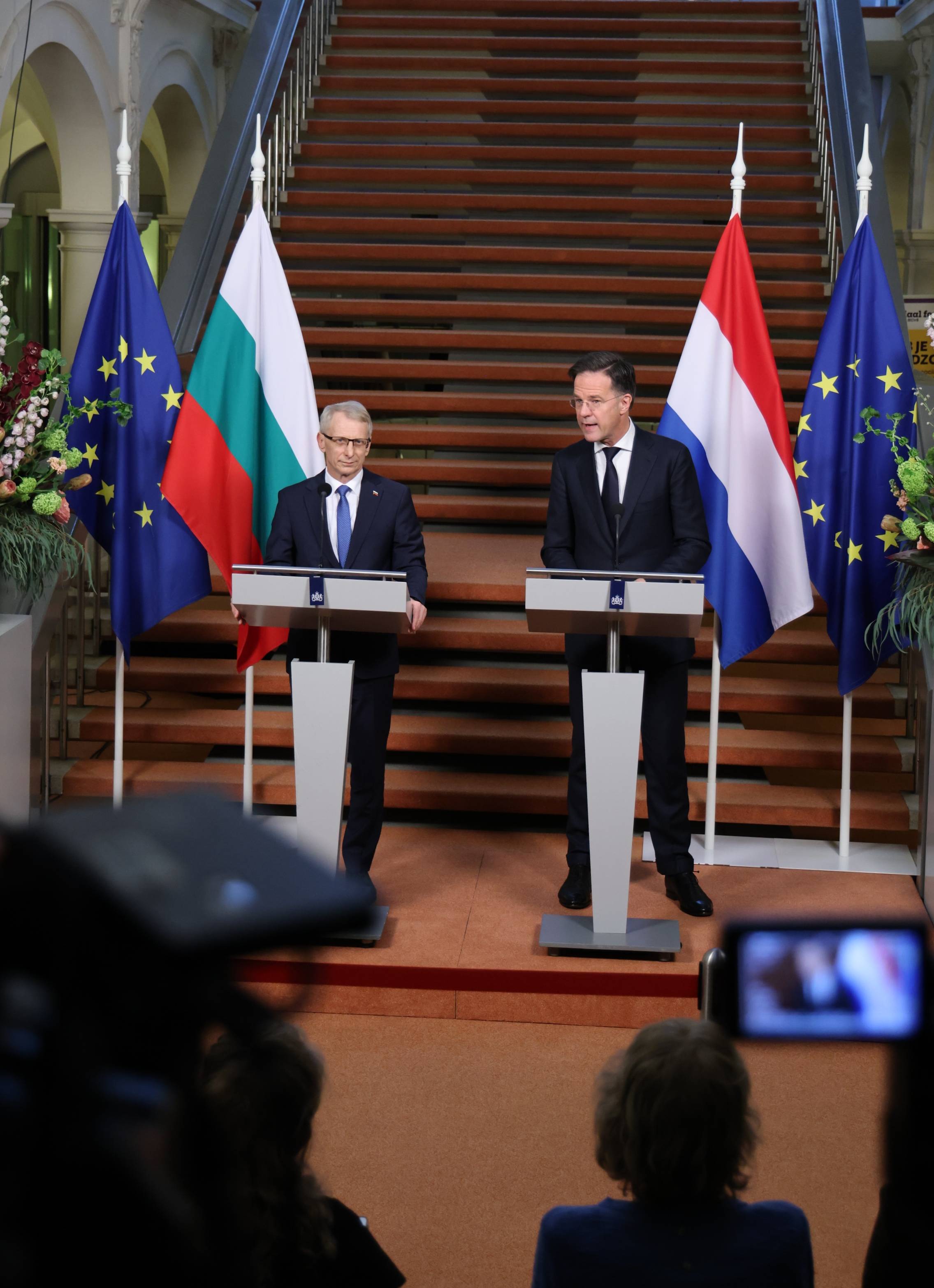  Николай Денков и Марк Рюте 